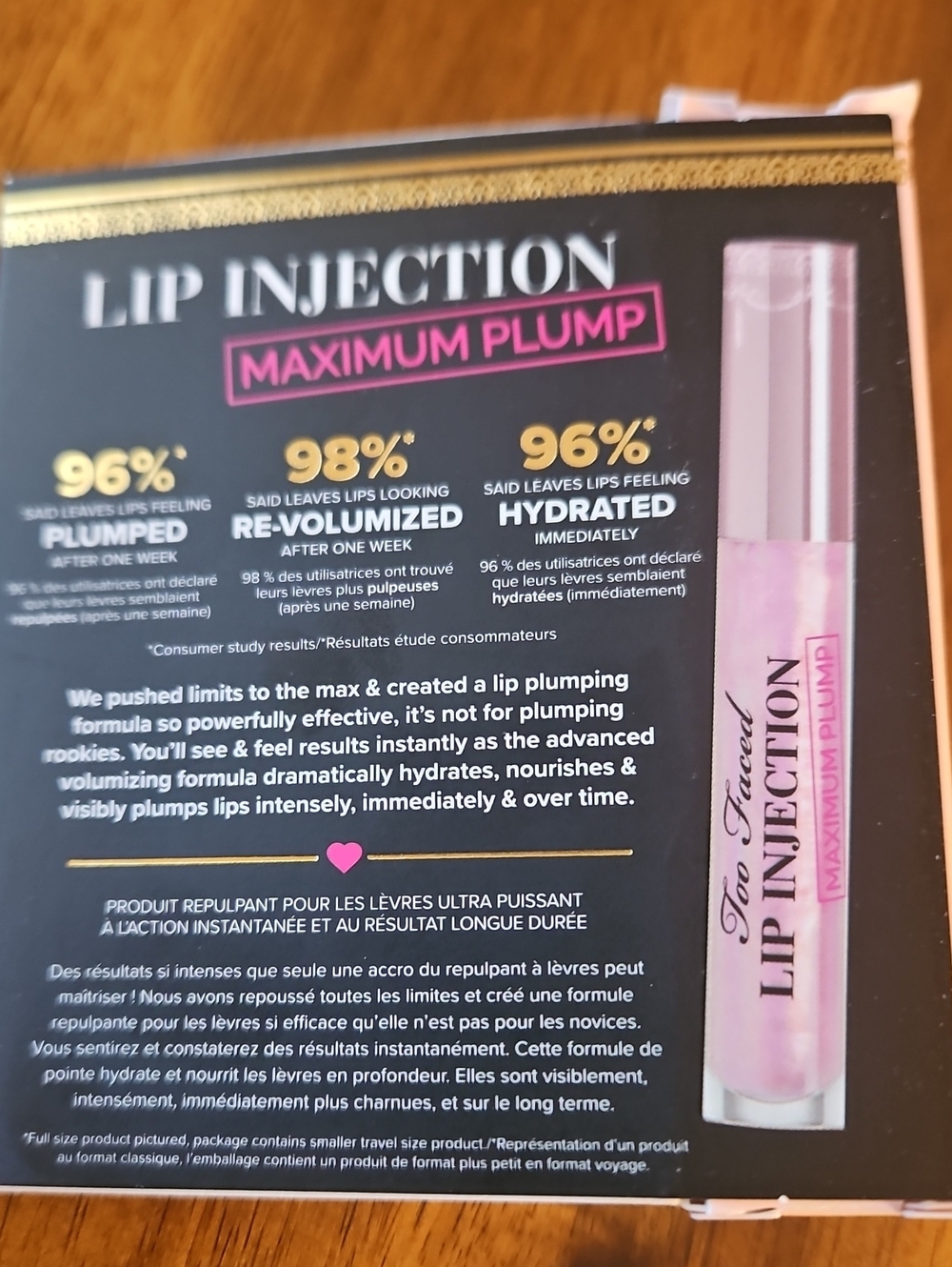 Too Faced Lip Injection Maximum Plump Lip Plumper . - Picture 2 of 2